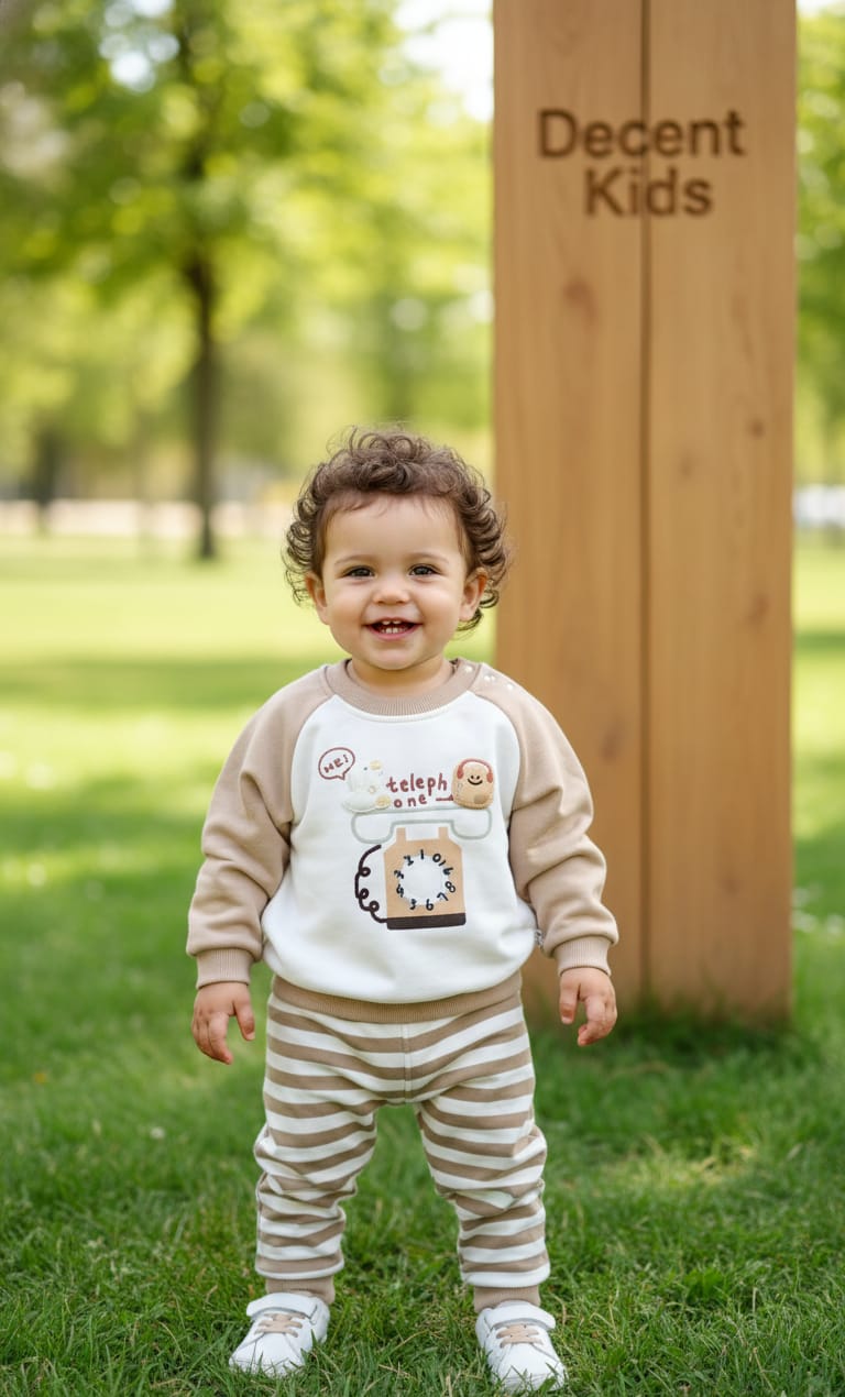 Premium Quality Baby Boy Sweater Suit Set - Winter - Enjoy