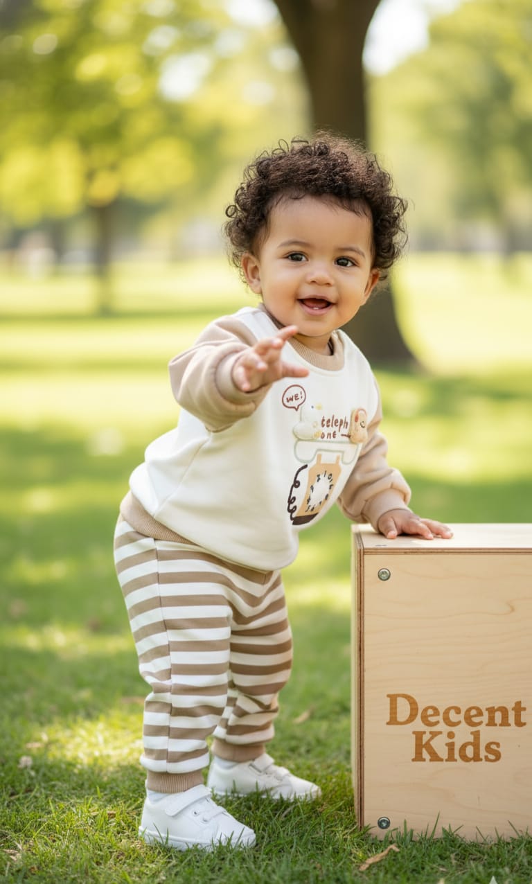 Premium Quality Baby Boy Sweater Suit Set - Winter - Enjoy