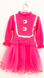✨  Girls’ Winter Knitted Wool Frock -Girls Special