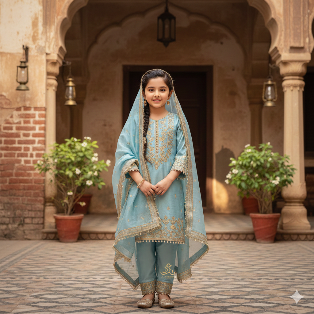 LITTLE COWGIRL TIERED DRESS