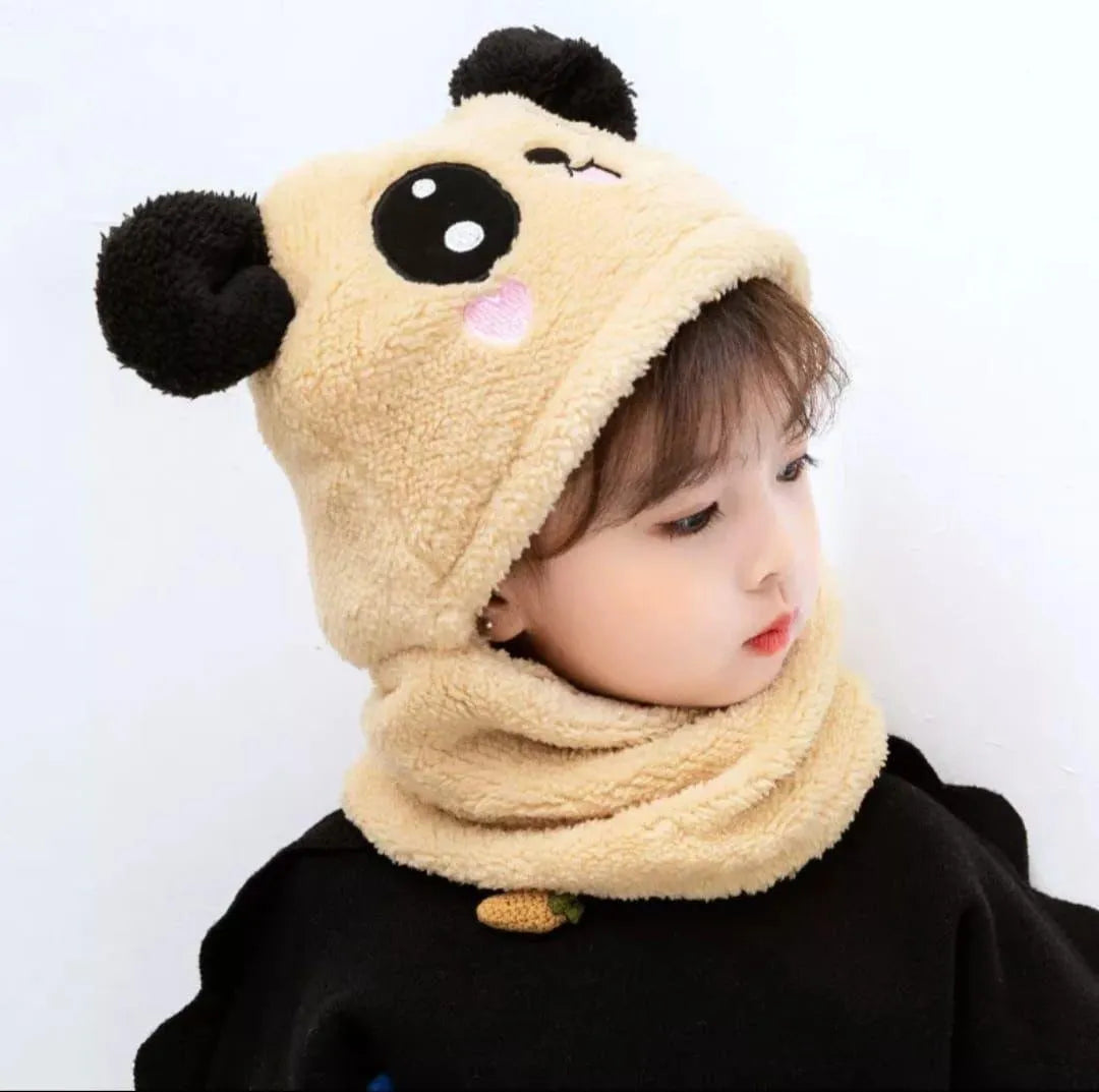 Kid's Casual Plain Wool Cap