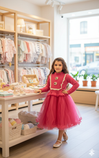 ✨  Girls’ Winter Knitted Wool Frock -Girls Special