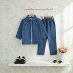 🧒 Kids Denim Outfit Set (3-Piece Look)
